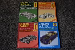 Motoring. Haynes Owners Workshop Manuals. Jaguar interest. (4)