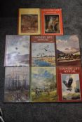 Country Life Annual. A small selection of volumes, 1956-61 plus 1964 & 1965. Each in the original