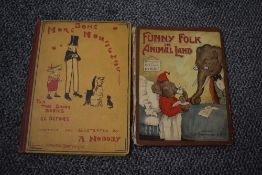 Children's. Funny Folk in Animal Land as seen by Uncle Frank. London: S. W. Partridge & Co. With