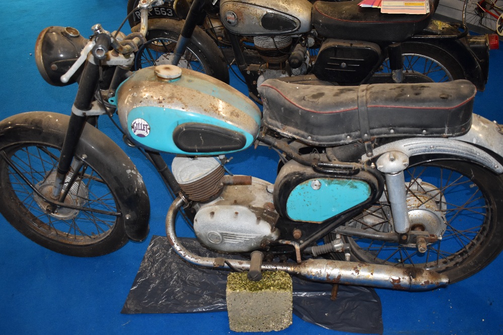 A Gillet Comfort 250CC Twinport, 1953 barn find for restoration, bearing reg 240YUH. with V5 - Image 2 of 3