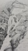 *Local Interest - After Richard W. Crookes (20th Century, British), a print, 'Stock Ghyll Force,
