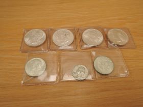 A small collection of USA Silver Coins, 1881 Dollar with San Francisco Mint Mark, 1888, 1922, 1923