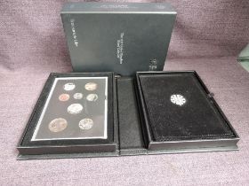 A Royal Mint 2019 United Kingdom Proof Coin Set, 13 Coins and 1 Medal in original folder and slip
