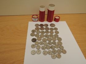 A collection of Irish Threepences, Sixpences and Shillings including 1928 & 1930's, 1940's, 1950's