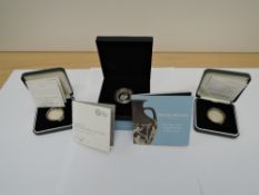 Three Royal Mint Limited Edition UK £2 Silver Proof Coins, 2019 Wedgwood 260th Anniversary