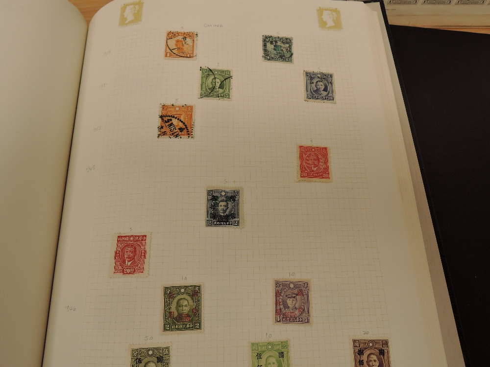 WORLD STAMP COLLECTION IN 2 VOLUMES + FULL SHEET OF BRITISH GUIANA + GB Pair of Senator albums - Image 2 of 6