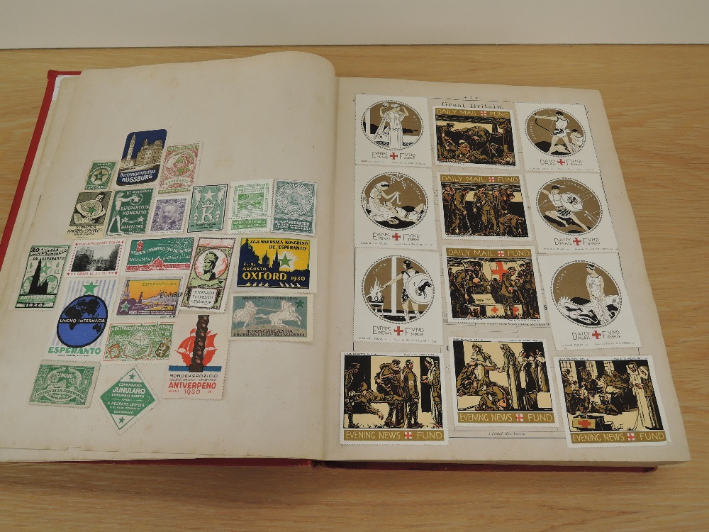 VINTAGE WORLD STAMP & FISCALS COLLECTION IN SCHWANEBERGER ALBUM Album with leaves to around 1900 - Image 3 of 9
