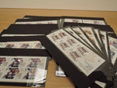 GB 2012 OLYMPICS COMPLETE GOLD MEDAL WINNER MINI SHEETS COLLECTION - £300+ FACE Full run of 29