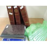COLLECTION OF 4 POSTCARD ALBUMS + LOOSE, TOPOGRAPHICAL four albums of postcards with Ships and