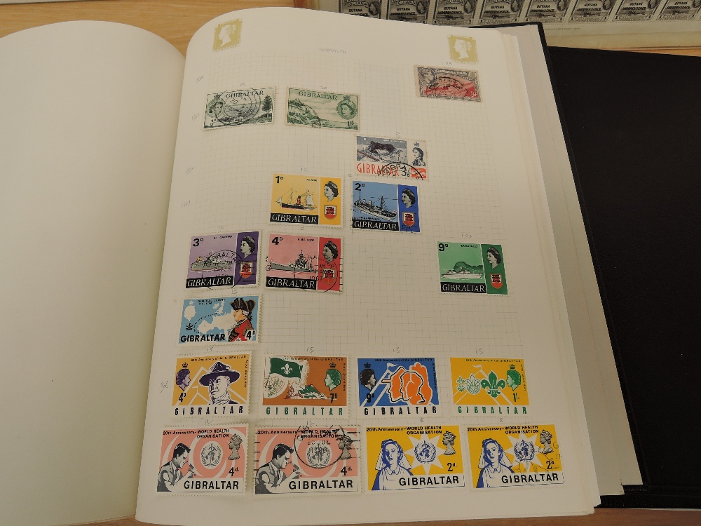 WORLD STAMP COLLECTION IN 2 VOLUMES + FULL SHEET OF BRITISH GUIANA + GB Pair of Senator albums - Image 5 of 6