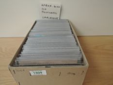 BOX WITH APX 400 POSTCARDS, LANCASHIRE SCENES Box with an estimated 400 or so postcards, All