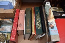A box of medical related literature, to include 'A Short History of Medicine' and 'Osteoarthritis