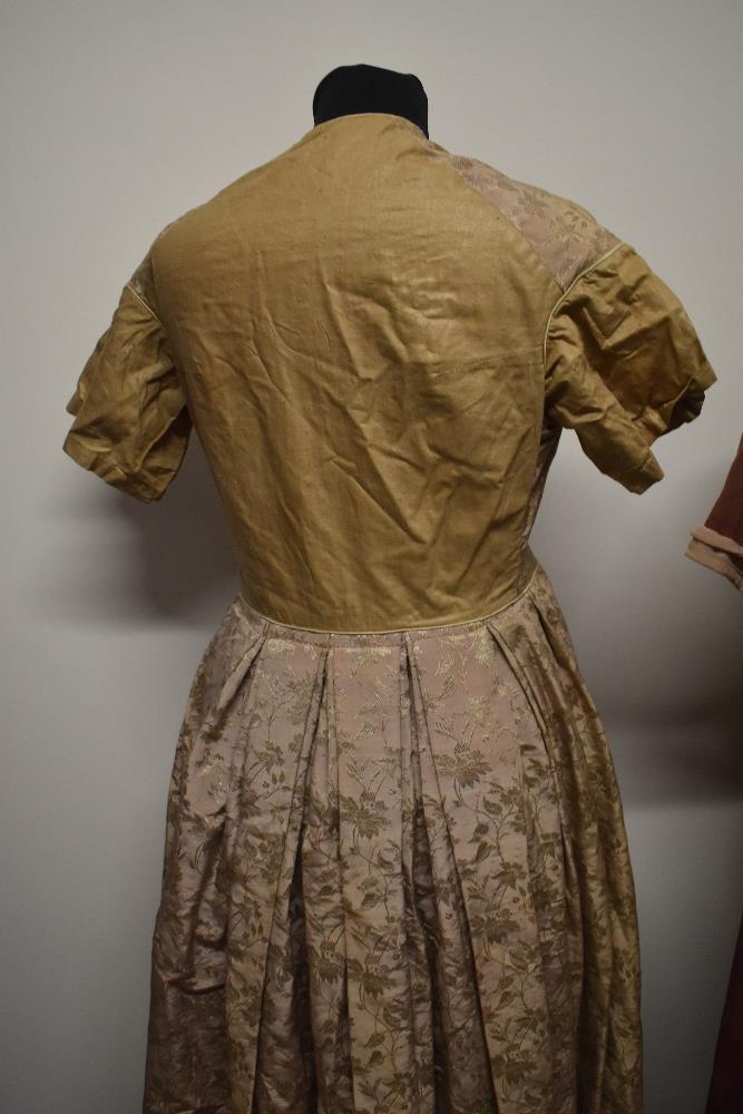 A suitcase containing an assortment of Victorian to early 20th century costume, some AF. - Image 5 of 12