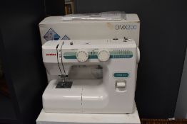 A Janome DMX200 electric sewing machine