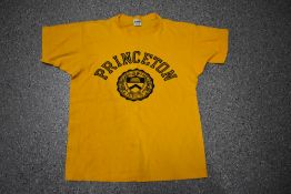 A vintage Princeton university tee shirt.