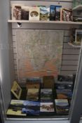 A selection of Lake District books and maps.