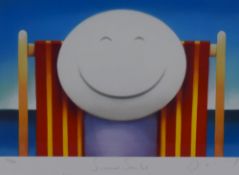 After Doug Hyde (b.1972, Contemporary), print on giclee paper, 'Summer Smiles', limited edition 76/