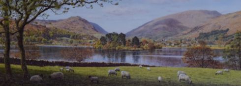 *Local Interest - After Keith Melling (b.1946, British), coloured print, 'Grasmere From Dale End',