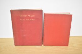 2 x hardback books Herbert Atkinson, Cock-Fighting and Game Fowl, and WALTER SHAW SPARROW: HENRY