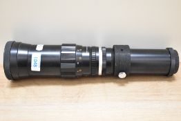A Soligar Telephoto 1:6,3 400mm lens