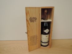 A bottle of Bas Armagnac 1953 Chateau De Laubade 70cl 40% vol in wood case