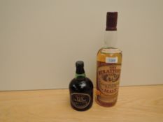 Two bottles of Alcohol, 1970's The Strathspey Finest Old Highland Scotch Whisky, 75cl, 70 proof 40