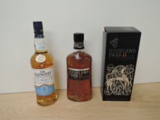 Two bottles of Single Malt Scotch Whisky, Highland Park 12 Year Old Viking Honour, 700ml 40% vol, in