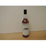 A bottle of Springbank 21 Year Old Single Malt Scotch Whisky, produced 16th June 1995, bottled