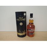 A bottle of Old Pulteney 17 Year Old Single Malt Scotch Whisky, discontinued in 2017, 46% vol, 70cl,