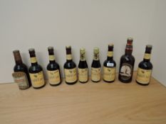 Nine bottles of Ale, Thomas Hardy 1993 x2 180ml, 1995 x2 33cl, 1996 x3 33cl, Presidents and Simonds