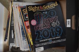 Magazine/Periodical. 21 issues of Sight & Sound: The International Film Magazine. 2019-2021.