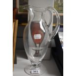 A Dartington Crystal large Claret jug.