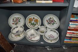 An assorted collection of Portmeirion Botanic Garden patterned tableware