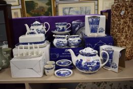 An assortment of Ringtons tea collectables, including toast rack, tea pot, butter dish and mugs,