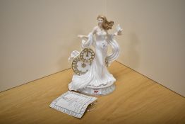 A Royal Worcester fine bone china figurine 'Millennia' produced to celebrate the millennium, limited