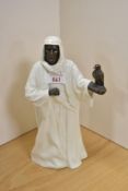 A Minton bronze and ivory porcelain figure 'The Sheikh' MS3 25cm