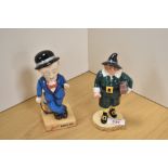 Two Royal Doulton bone china limited edition advertising figures, John Ginger (Huntley & Palmers)