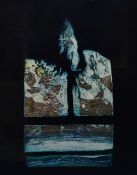 Brenda Hartill (20th Century, British), artist's proof, 'Silver Meltdown II', an abstract