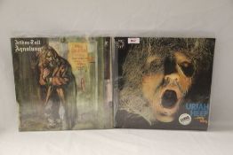 A lot of two NZ prog / hard rock albums from Uriah Heep and Jethro Tull - rare and unique NZ