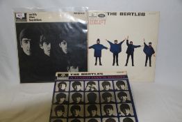 A lot of the three original Beatles albums as per photos - all around the VG grade with some wear to