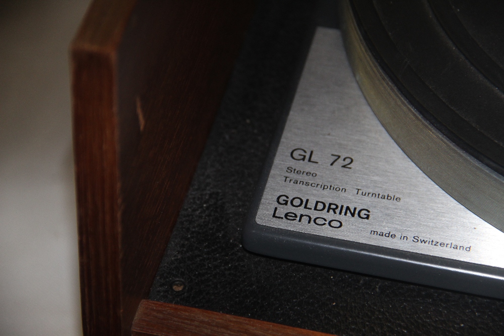 A Goldring Lenco GL72 - a fantastic turntable - a service would bring it back to it's full - Image 2 of 4