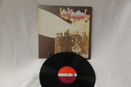 An original red / plum Atlantic label press of Led Zeppelin II- first press in VG+/VG+ 588198
