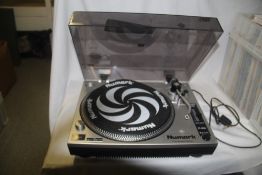 A pair of Numark DJ turntables - TT1510 - nice entry level decks for the budding turntablist