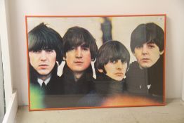 A Beatles ' Rubber Soul ' era framed poster - 62cm x 92cm