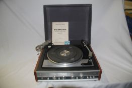 A vintage turntable by Klinger - obscure and interesting piece of kit that has a wonderful