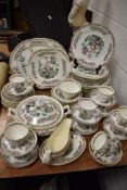 A good collection of Hammersley and Co bone china, having oriental style pattern, included are