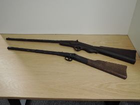Two vintage Air Rifles, Dianna Model 1, .177 in working order, Britannia .22 numbered 1832, af.