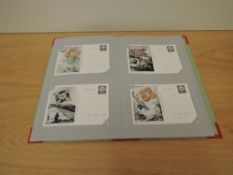 A German WWII Military Post Card Album containing 20 cards, used and unused, 1941 & 1942
