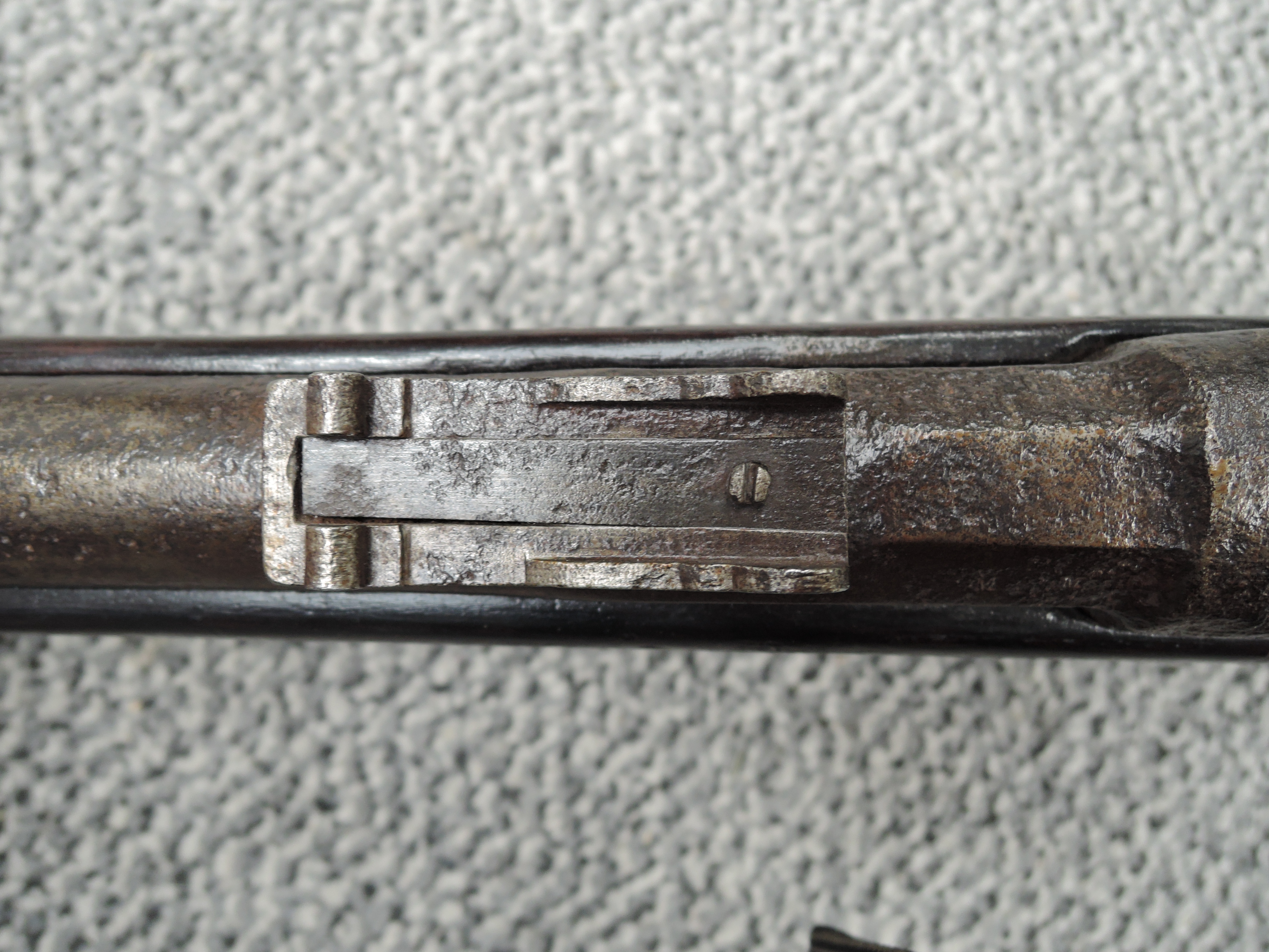A French Chassepot MLE 1866 Rifle, marked A? Londros, neddle action, with ramrod, barrel length - Image 14 of 19
