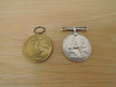 A pair of WWI Medals, War & Victory to 120719 A.2-CPL.W.F.BIGNELL.R.E
